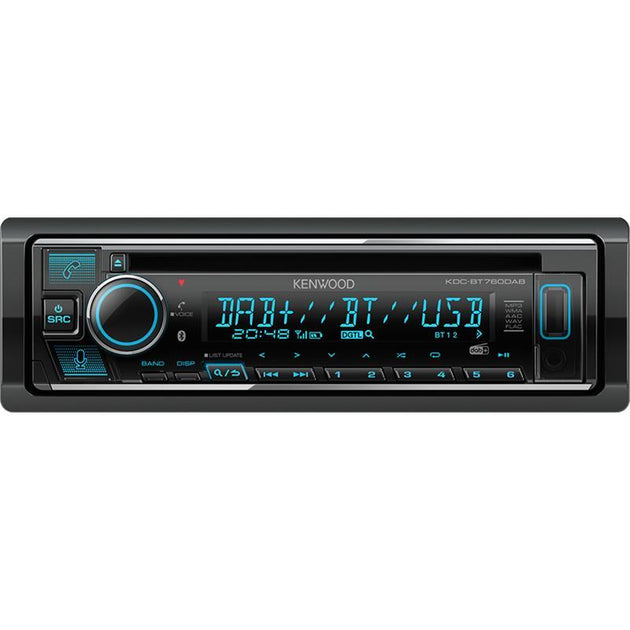 Kenwood KDCBT760DAB - CD RADIO DAB BT USB/IPHONE - Varenr: KDCBT760DAB - Bilfreak AS