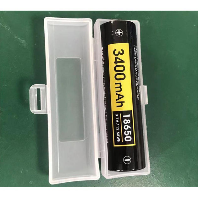 Speras 18650 Li-ion oppladbart batteri - 3400mAh / 18650 - Bilfreak AS