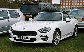 Fiat 124 Spider (Mazda MX-5) 2017 - 2020