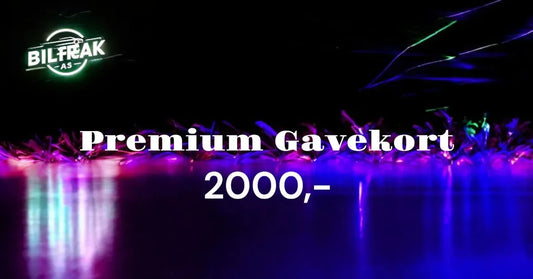 Premium Gavekort – Velg mellom 2000 og 50 000 kr