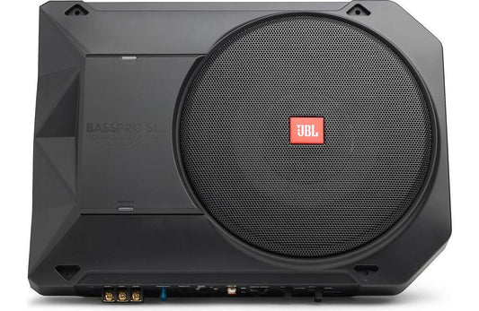 JBL Basspro kompakt woofer 8" - Aktiv 8" bilsubwoofer, 125 W RMS - Bilfreak AS