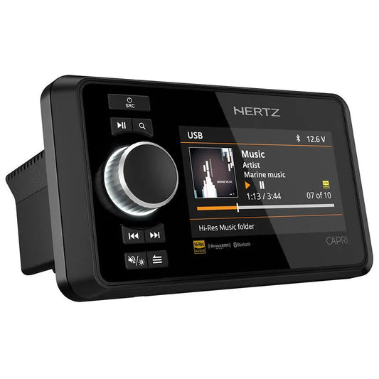 Hertz CAPRI Marine radio m/bt 4,3"skjerm