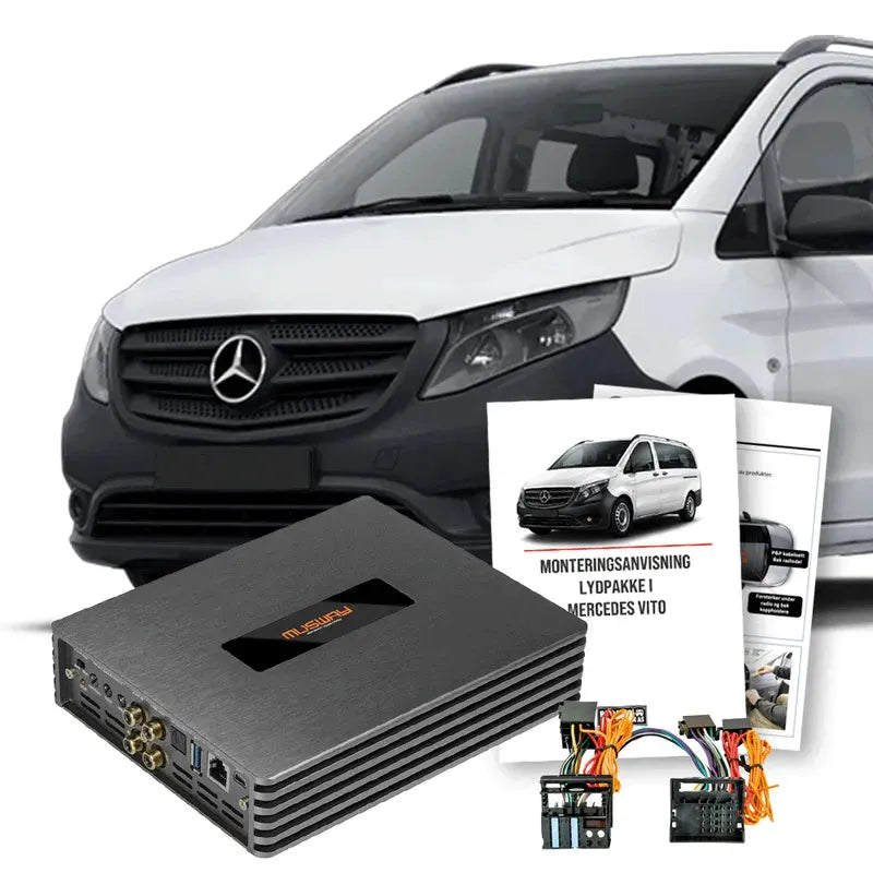 Lydoppgraderingspakke Mercedes Vito