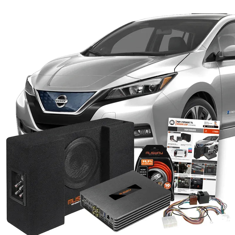 Lydoppgraderingspakke Nissan Leaf