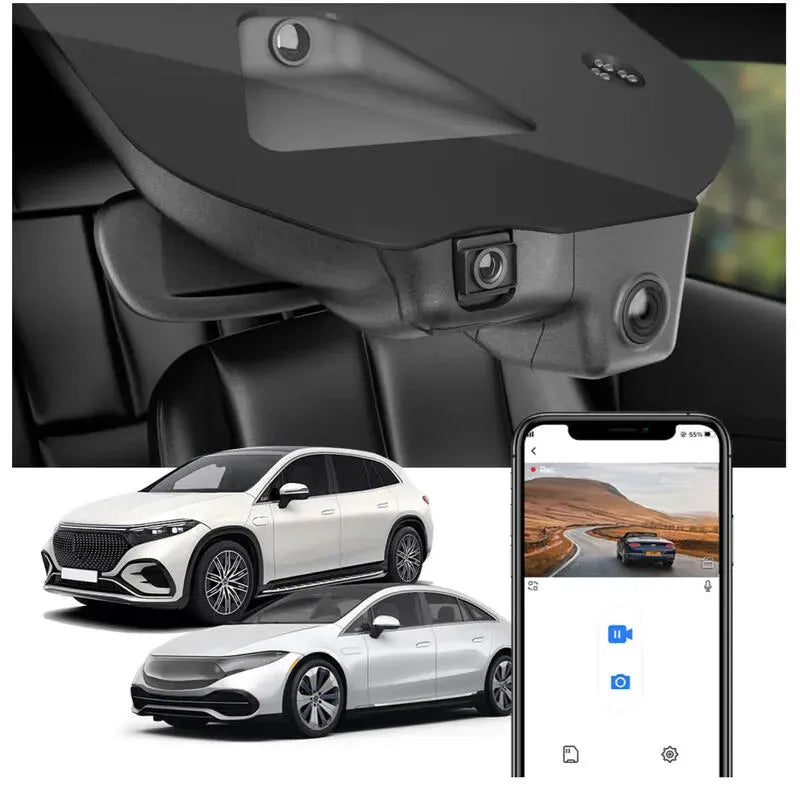 FITCAMX Integrert 4K Dashcam (front)