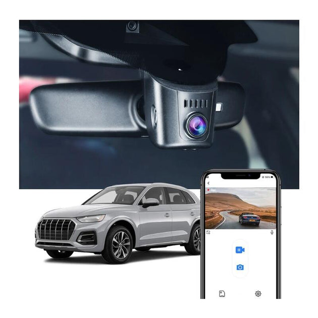 FITCAMX Integrert 4K Dashcam (front)