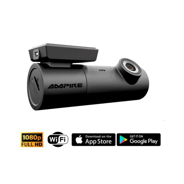 Ampire Dashcam m/WiFi og GPS - 1920 x1080P oppløsning - Bilfreak AS
