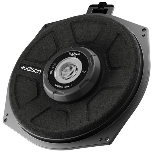 Audison APBMWS84, 8" BMW slim sub - For BMW/Mini 4ohm - Varenr: APBMWS842 - Bilfreak AS