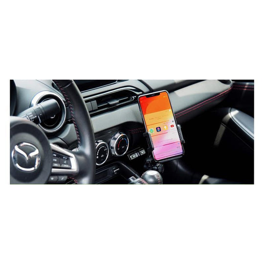 BeatSonic holder med Qi lading - Mazda MX5 (ND)/Fiat 124 Spider (2015-->) - Bilfreak AS