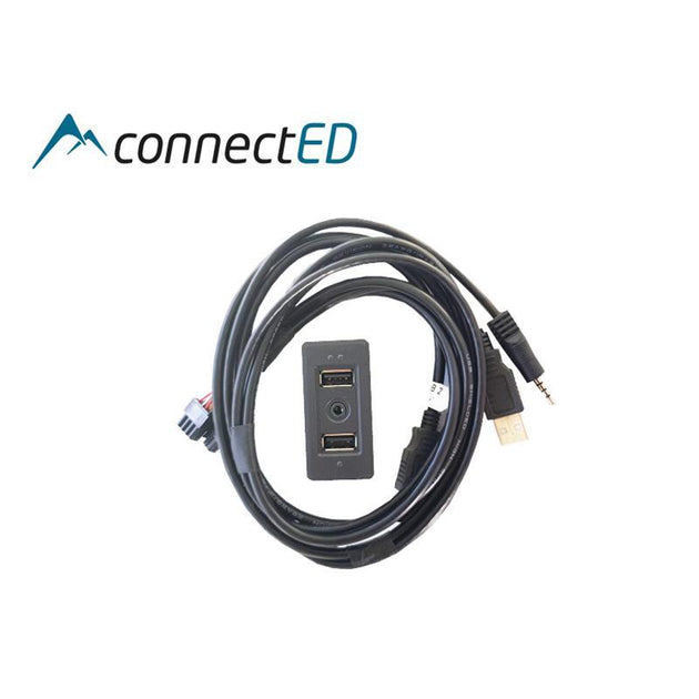 ConnectED Adapter - Beholde 2x USB/AUX - VW (2013 -->) - Varenr: EDVW1400 - Bilfreak AS