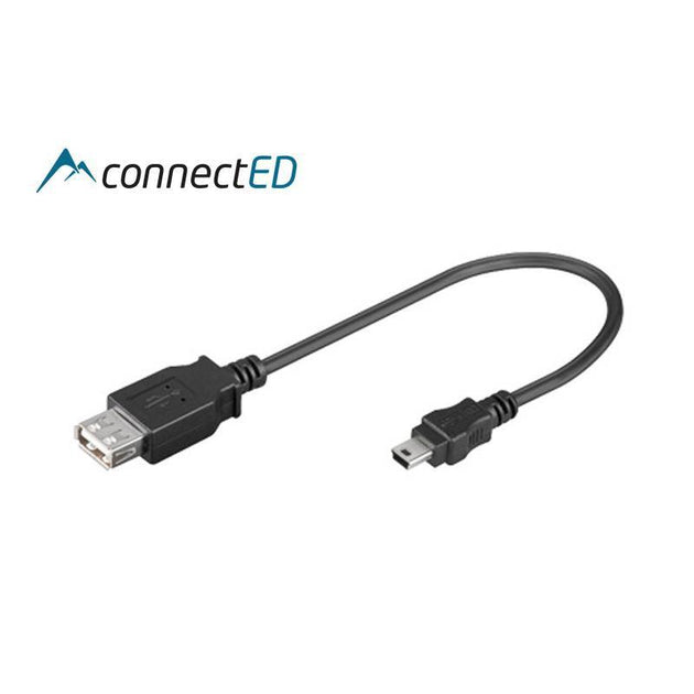 ConnectED Adapter for skjult mont DAB+U - Modeller med Autolink plugg (mini-USB) - Varenr: EDOP1400 - Bilfreak AS