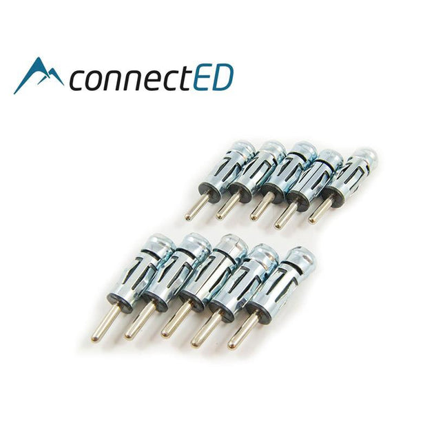 ConnectED Antenneadapter (10 x bulk) - ISO (hun) --> DIN (Han) - Varenr: EDUN5011 - Bilfreak AS