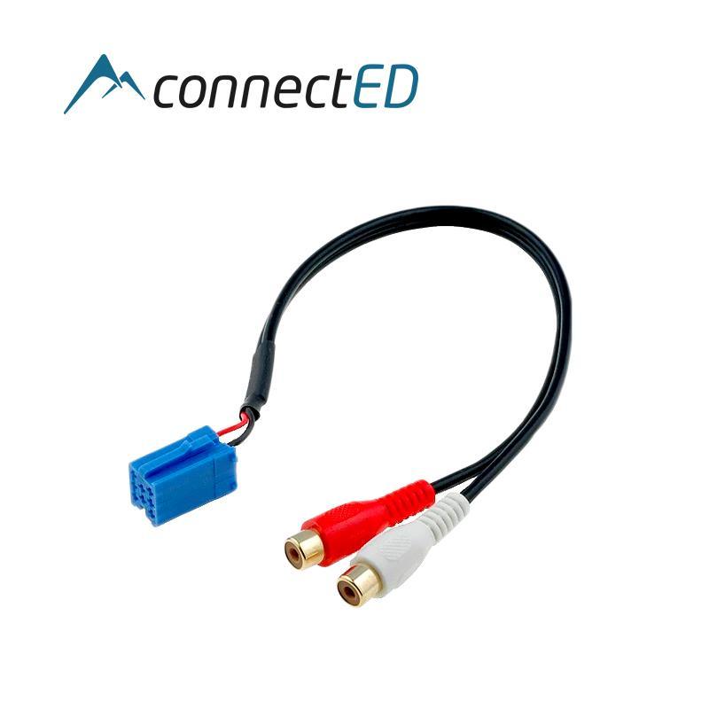 ConnectED Aux-adapter - For Becker/VDO/Blaupunkt med mini-ISO - Bilfreak AS