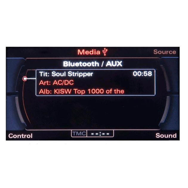 ConnectED BT AUDIO/AUX-adapter (CAN-BUS) - Audi m/RNS-E (2010 - 2015) - Varenr: EDAU8005 - Bilfreak AS