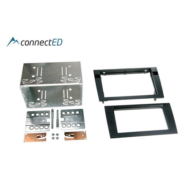 ConnectED Monteringsramme 2-DIN - Audi A4 (2001 - 2007) Sort - Bilfreak AS