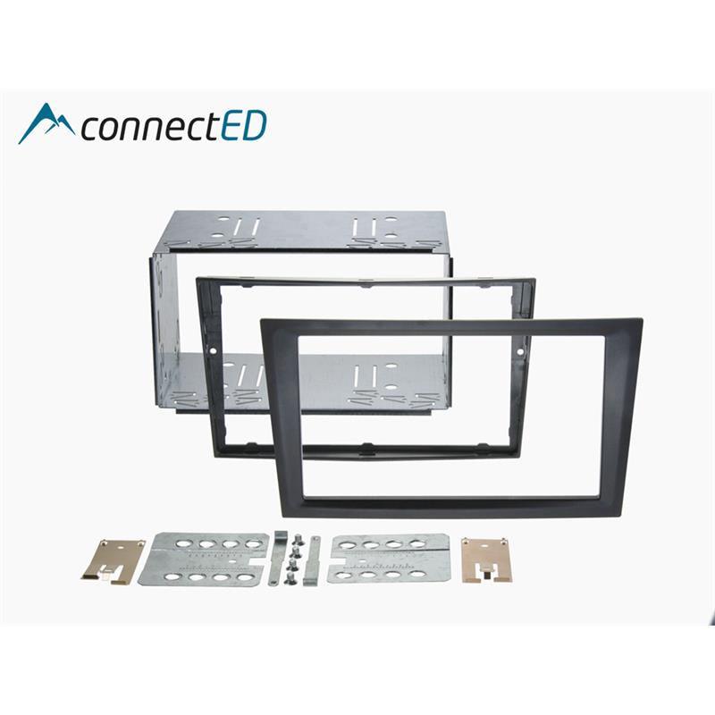 ConnectED Premium monteringskit 2-DIN - Opel - Headunits "uten knekk" Sort - Varenr: EDOP3010 - Bilfreak AS