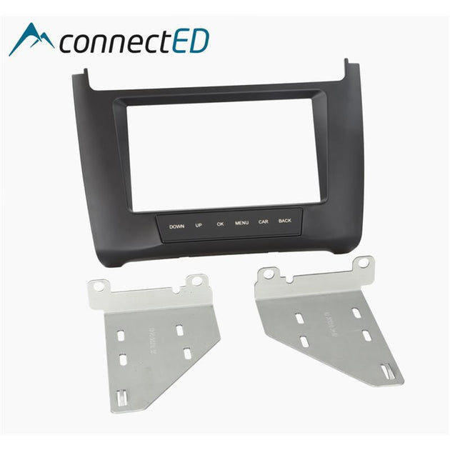 ConnectED Premium monteringskit 2-DIN - Polo (2015 -->) Sort - Bilfreak AS