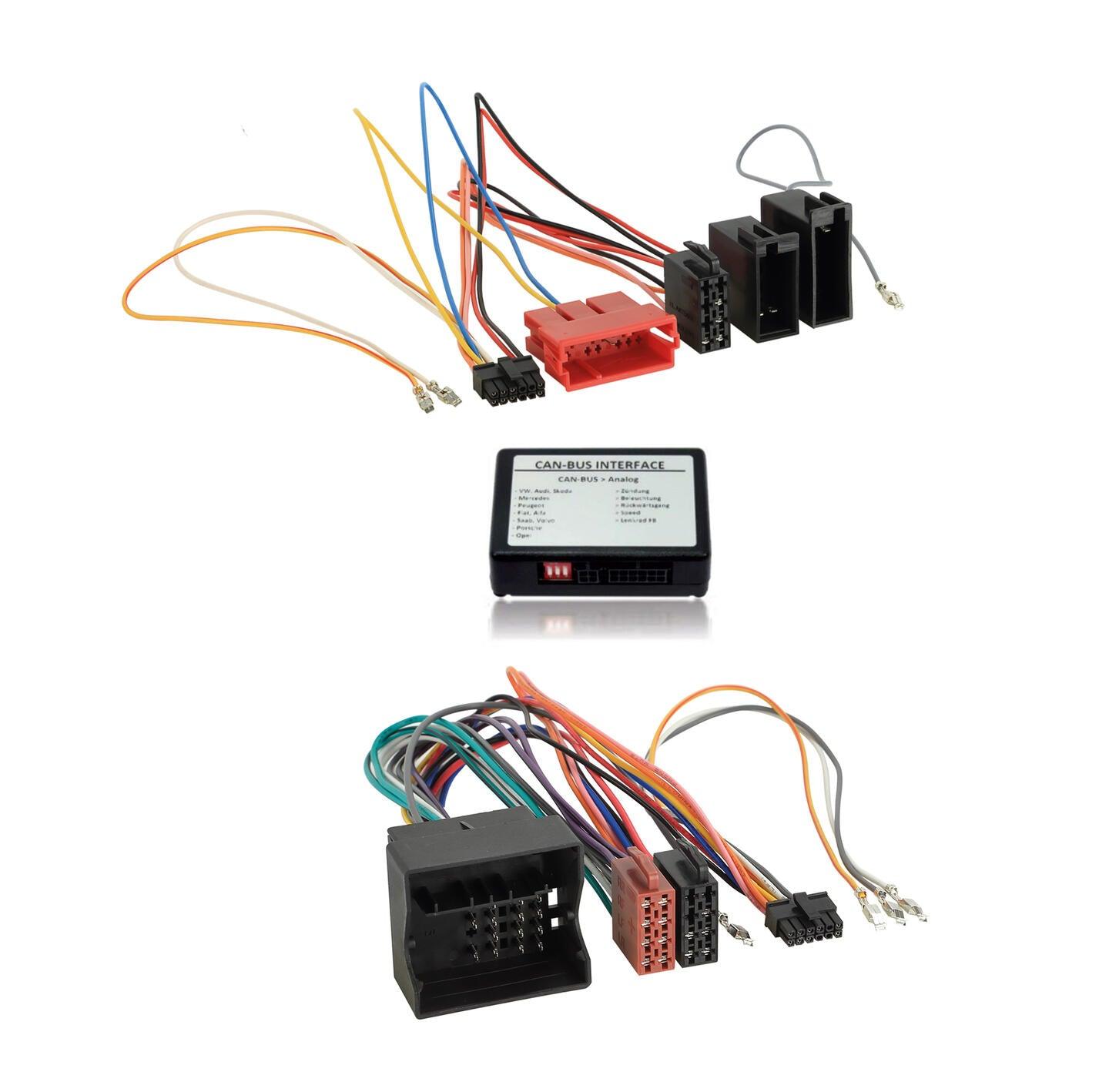 ConnectED Rattfjernkontroll interface - Audi (2004 - 2014) m/ISO & Quadlock - Bilfreak AS