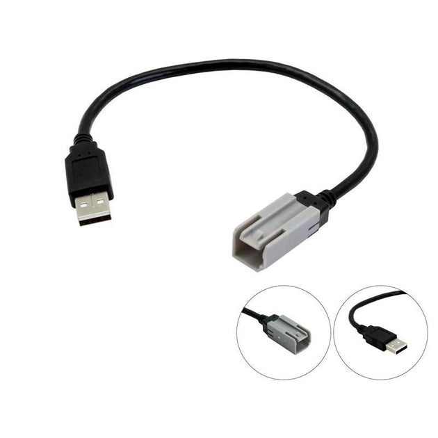 Connects2 Adapter - Beholde USB - Med grå Autolink plugg - Varenr: CTFIATUSB3 - Bilfreak AS
