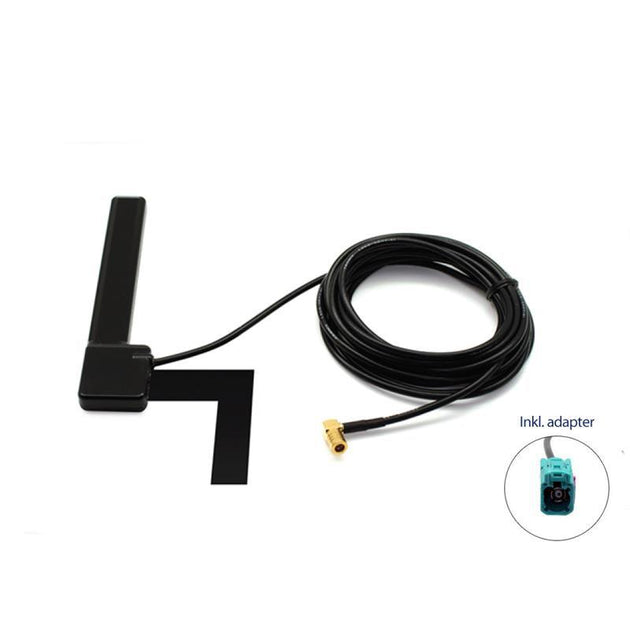 Connects2 DAB-antenne Fakra (adapter) - Aktiv vindusantenne - Bilfreak AS