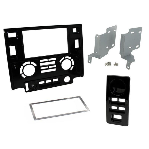 Connects2 Premium monteringskit 2-DIN - Landrover Defender (2007-2015) Pianosort - Bilfreak AS