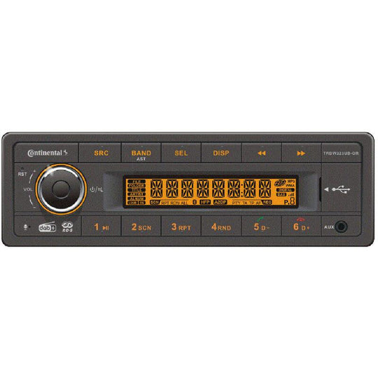 Continental 24v DAB+ radio - Media-Reciver uten CD - Bilfreak AS