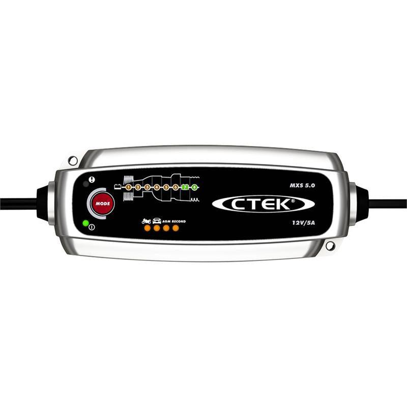 CTEK Batterilader MXS 5.0 - Smartlader - Bilfreak AS