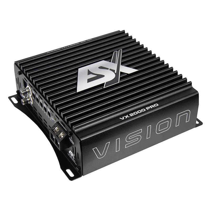 ESX Bilforsterker 2200 Watt RMS - 2200W/1500W/800W (1 / 2 / 4 ohm) - Bilfreak AS