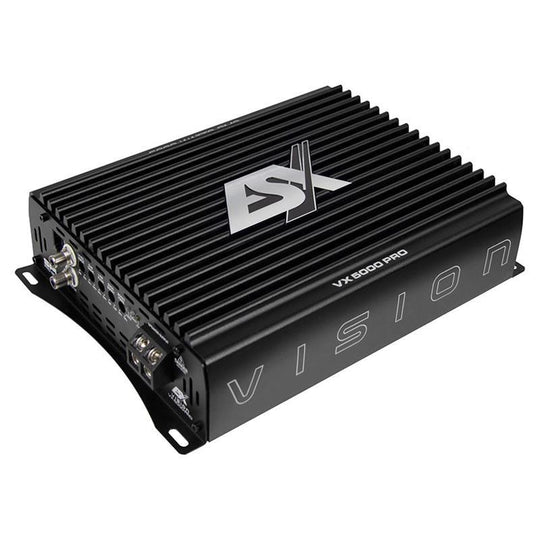 ESX Bilforsterker 5000 Watt RMS - 5000W/3300W/18000W (1 / 2 / 4 ohm) - Bilfreak AS