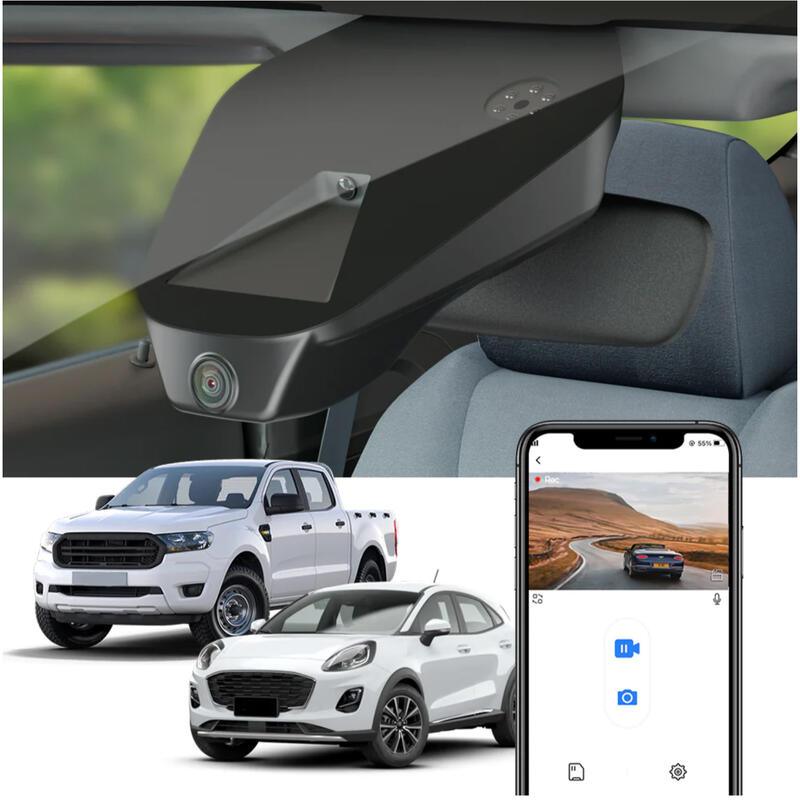 FITCAMX Integrert 4K Dashcam (foran+bak) - Ford Ranger/Puma (2019 -->) - Bilfreak AS