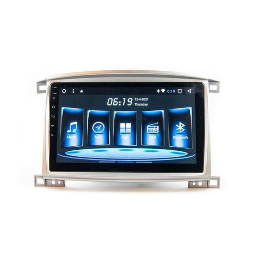 Hardstone 10" Android headunit - Toyota - LC 100 (2003 - 2007) m/Manu AC u/M.ratt - Varenr: PD1190TY20 - Bilfreak AS