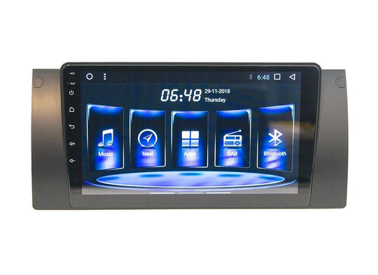 Hardstone 9" Android headunit - BMW - BMW X5 (1996 - 2006) u/Multi.fk.ratt - Varenr: PD9037BM6 - Bilfreak AS