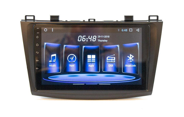 Hardstone 9" Android headunit - Mazda - 3 (2009 - 2013) m/Bose Sound System - Varenr: PD9037MZ9 - Bilfreak AS