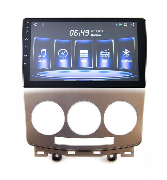 Hardstone 9" Android headunit - Mazda - 5 (2005 - 2007) u/navigasjon - Bilfreak AS