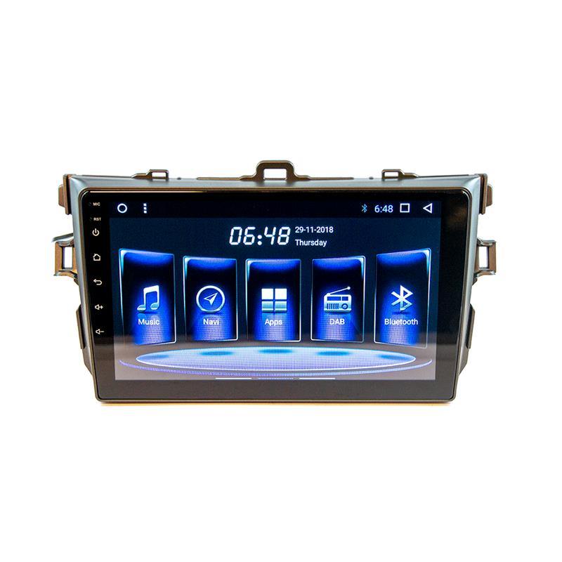 Hardstone 9" Android headunit - Toyota - Corolla (2008 - 2012) Sort - Varenr: PD9037TY12 - Bilfreak AS