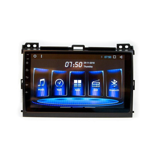 Hardstone 9" Android headunit - Toyota - LC120 (2003-2009) u/Navi m/Akt.høytt. - Varenr: PD9037TY32 - Bilfreak AS