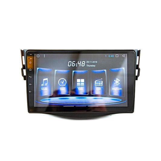 Hardstone 9" Android headunit - Toyota - Rav4 (2006 - 2009) m/multifunksjonsratt - Varenr: PD9037TY8 - Bilfreak AS