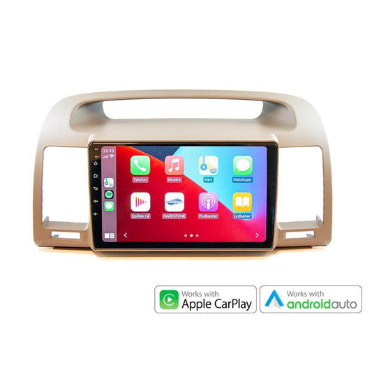 Hardstone 9" Apple CarPlay/Android Auto - Camry (2002 - 2006) u/multi.fk.ratt - Varenr: PD9183TY3 - Bilfreak AS