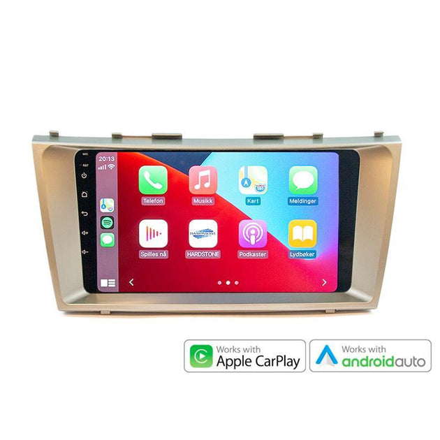 Hardstone 9" Apple CarPlay/Android Auto - Camry (2007 - 2011) m/JBL soundsystem - Varenr: PD9183TY22 - Bilfreak AS
