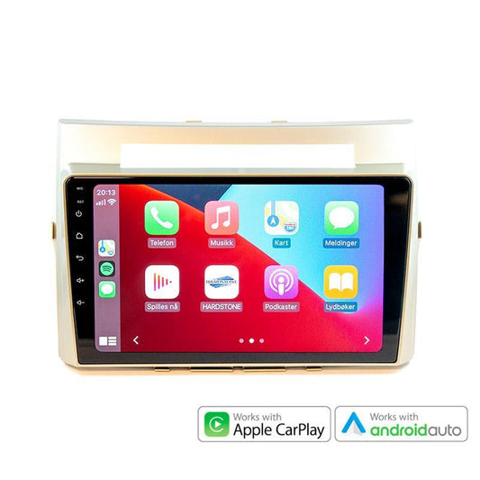 Hardstone 9" Apple CarPlay/Android Auto - Corolla Verso (2004 - 2008) m/multi.ratt - Varenr: PD9183TY29 - Bilfreak AS