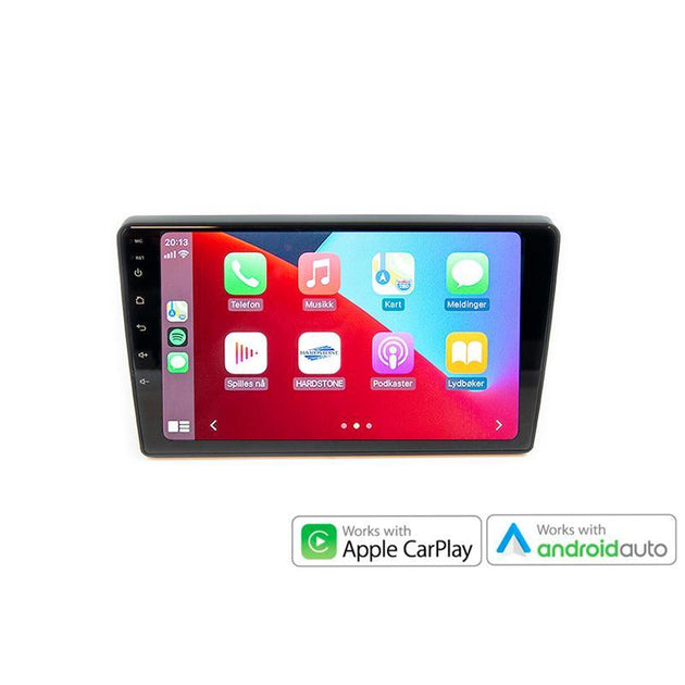 Hardstone 9" Apple CarPlay/Android Auto - Ford (2003 - 2014) m/Rektangulær radio - Varenr: PD9183FD5 - Bilfreak AS
