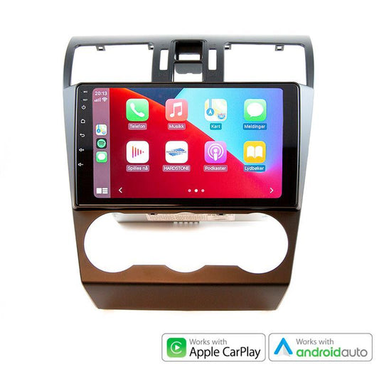 Hardstone 9" Apple CarPlay/Android Auto - Forester/Impreza/XV (2012 - 2015) m/Navi - Varenr: PD9183SU5 - Bilfreak AS