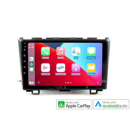 Hardstone 9" Apple CarPlay/Android Auto - Honda CR-V (2007 - 2012) m/Navigasjon - Varenr: PD9183HD1 - Bilfreak AS