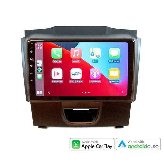 Hardstone 9" Apple CarPlay/Android Auto - Isuzu D-Max (2012 - 2019) - Varenr: PD9183IZ1 - Bilfreak AS