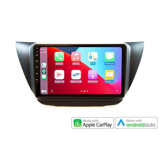 Hardstone 9" Apple CarPlay/Android Auto - Lancer (2003 - 2007) m/manuelt klima - Varenr: PD9183MT1 - Bilfreak AS