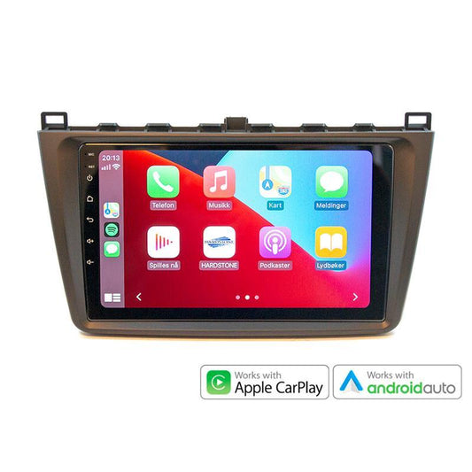 Hardstone 9" Apple CarPlay/Android Auto - Mazda 6 (2008 - 2010) u/Bose system - Varenr: PD9183MZ1 - Bilfreak AS