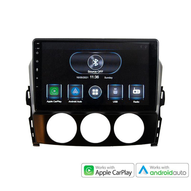 Hardstone 9" Apple CarPlay/Android Auto - MX-5 (2009 - 2014) m/Bose Sound System - Varenr: PD9183MZ14 - Bilfreak AS