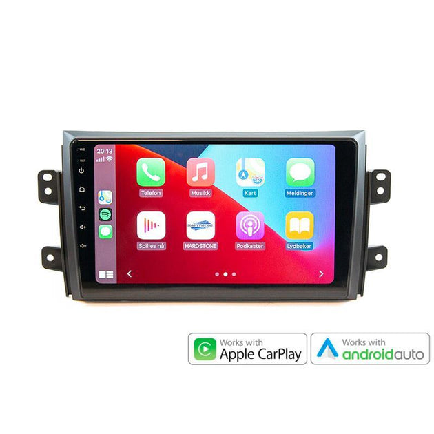 Hardstone 9" Apple CarPlay/Android Auto - Suzuki SX4 (2006 - 2013) - Varenr: PD9183SZ3 - Bilfreak AS