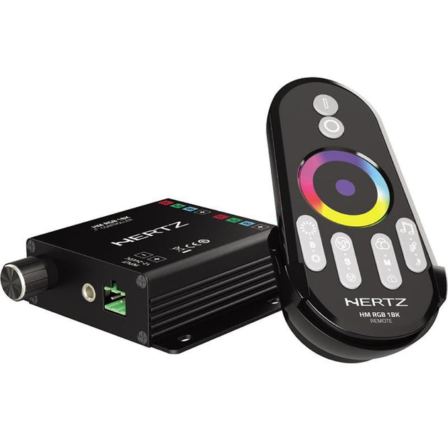 Hertz HM RGB 1 BK - Fjernkontroll for HMX LD høyttalere - Varenr: HMRGB1BK - Bilfreak AS