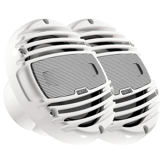 Hertz HMX65, 6½" koaxial 2-veis hvit - Sprutsikker IP65, 150W - Varenr: HMX65 - Bilfreak AS